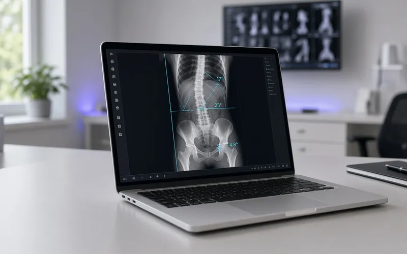 الایمنت‌ویو اندام تحتانی در نرم‌افزار کمک تشخیصی Alignment View آی نو
